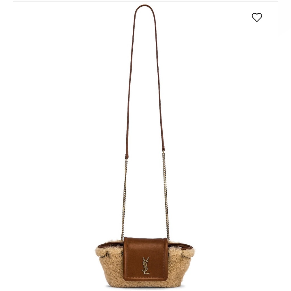 Saint Laurent Brown and Tan Mini Bag